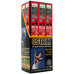 Ostrim Natural, BEEF/ELK STICK, Sweet & Spicy 10 / 1.5 oz