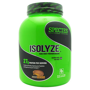 Species Nutrition, ISOLYZE, Peanut Butter 44 serving