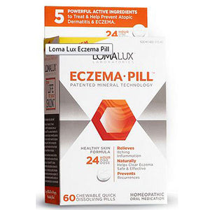 Loma Lux, Eczema Pill Chew Quic Dissolve, 60 Count