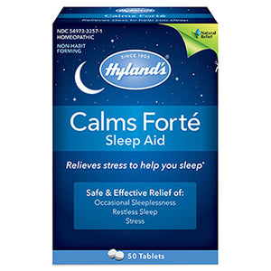 Hylands, Naturals Calms Forte Sleep Aid, 50 Tabs