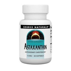 Source Naturals, Astaxanthin, 12 mg, 30 Softgel