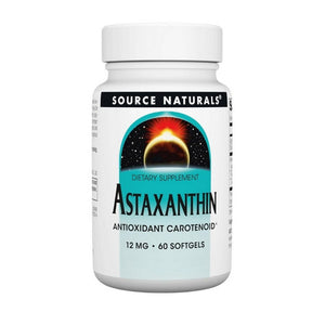 Source Naturals, Astaxanthin, 12 mg, 60 Sofgel