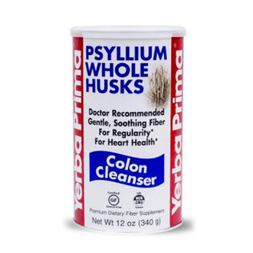 Yerba Prima, Organic Psyllium Whole Husks, 12 Oz