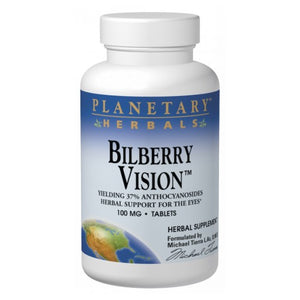 Planetary Herbals, Bilberry Vision, 120 Tabs