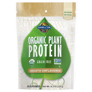 Garden of Life, Organic Plant Protein, Smooth Natural 226g