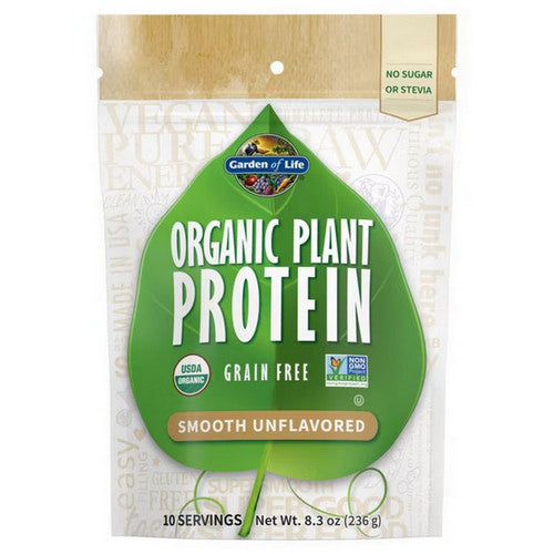 Garden of Life, Organic Plant Protein, Smooth Natural 226g