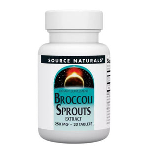 Source Naturals, Broccoli Sprouts Extract, 250 Mg, 30 Tabs