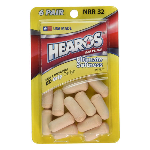 Hearos, Ultimate Softness Series Ear Plugs, 12 Count