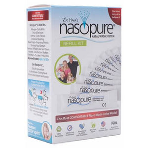 Nasopure, Nasal Wash Refill Kit Saline, 40 Packets