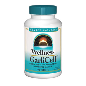 Source Naturals, Wellness GarliCell, 6,000 mcg Allicin, 90 Tabs