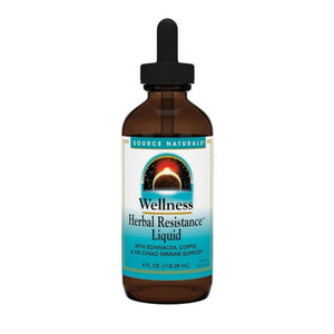 Source Naturals, Wellness Herbal Resistance Liquid Standard Formula, 4 Fl Oz