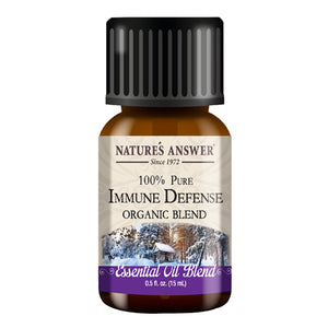 Nature's Answer, Immune Defense Blend Essential Oil Organic, 0.5 Oz