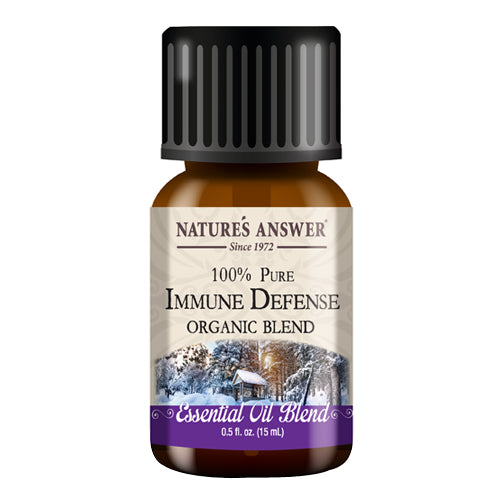 Nature's Answer, Immune Defense Blend Essential Oil Organic, 0.5 Oz