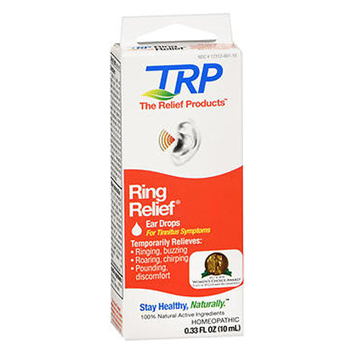 The Relief Products, Ring Relief Homeopathic Ear Drops, 0.33 oz