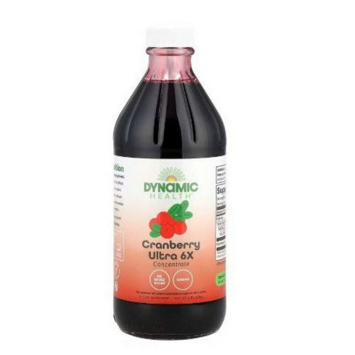 Dynamic Health Laboratories, Cranberry Ultra 6X Concentrate, 16 Oz
