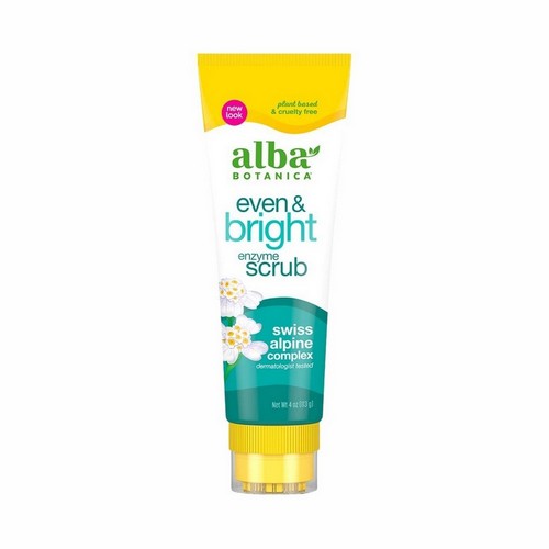 Alba Botanica, Sea Enzyme Facial Scrub, 4 Fl Oz
