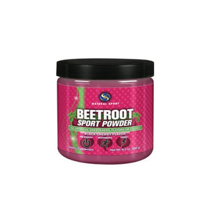 Natural Sport, Beet Root Sport Powder Black Cherry, 8.5 Oz