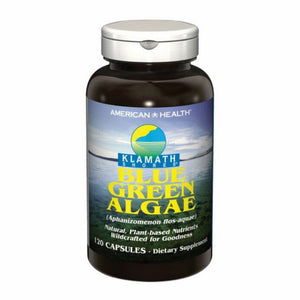 American Health, Klamath Shores Blue Green Algae, 500 mg, 120 Caps