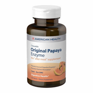 American Health, Original Chewable Papaya Enzyme, 250 Tabs