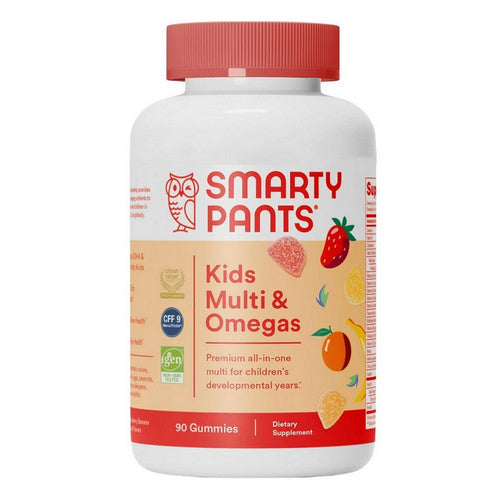 SmartyPants, Kid'S Plus Multi And Omegas Gummy Vitamin, 90 Count