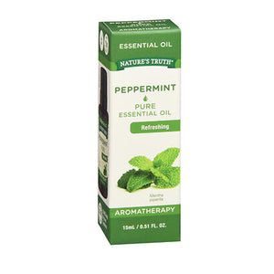 Nature's Truth, Pure Essential Oil Peppermint, 0.51 Oz