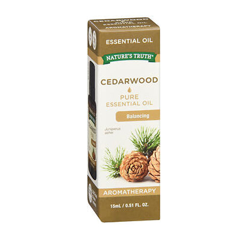 Nature's Truth, Pure Essential Oil Cedarwood, 0.51 Oz