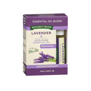 Nature's Truth, Pure Essential Oil On The Go Roll-On Lavender, 0.34 Oz