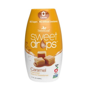 Sweetleaf Stevia, Sweet Drops Caramel Stevia Liquid Sweetener, 1.7 Oz
