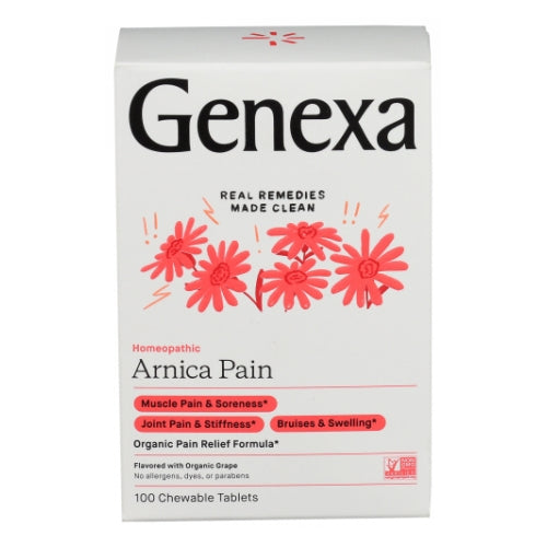 Genexa, Organic Arnica Advantage, 100 Tabs