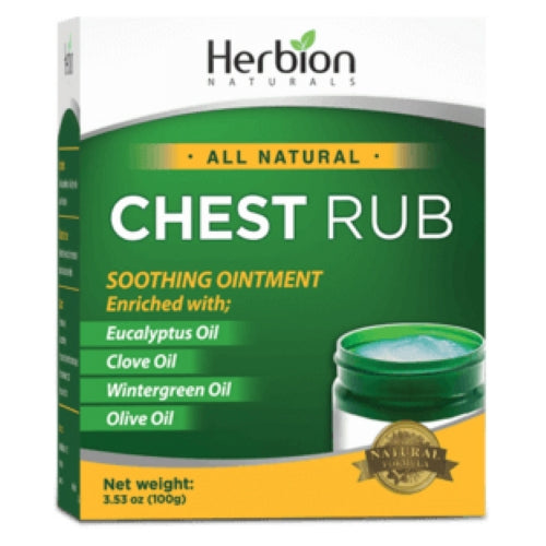 Herbion, All Natural Chest Rub, 3.53 Oz