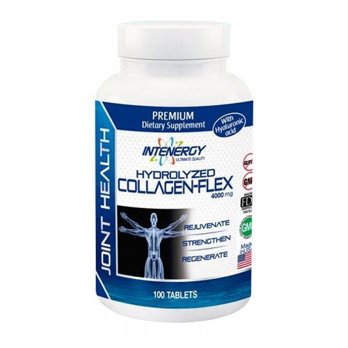 Intenergy, Hydrolyzed Collagen-Flex, 100 Tabs