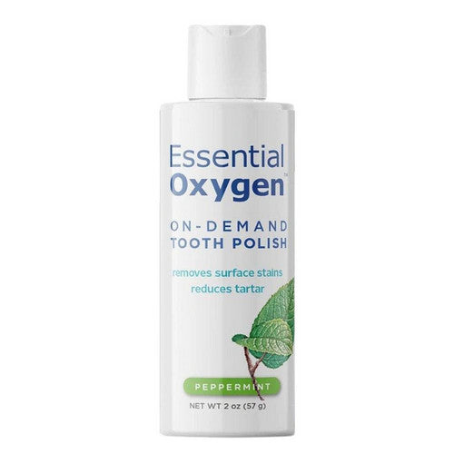 Essential Oxygen, Br Tooth Polish Peppermint, 2 Oz