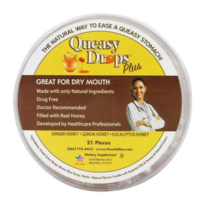 Three Lollies, Queasy Drops Plus Assorted Honey, 21 Pieces