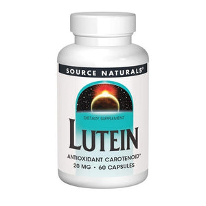 Source Naturals, Lutein With Floraglo, 20 Mg, 60 Caps