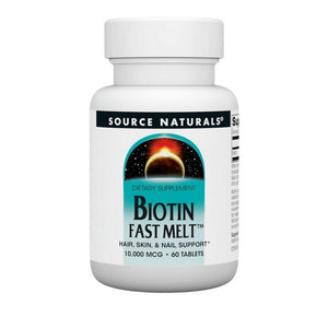 Source Naturals, Biotin, 10 000 mg, 60 Tabs