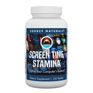 Source Naturals, Screen Time Stamina, 120 Tabs