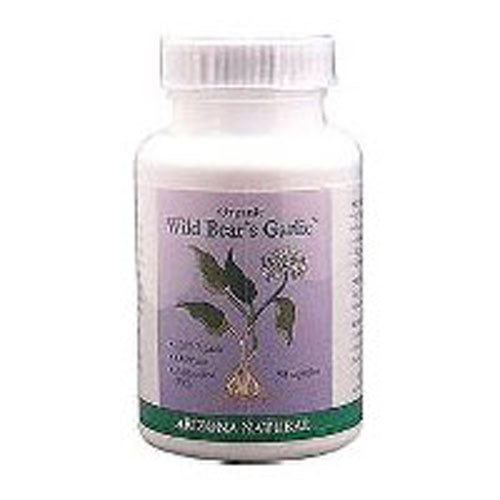 Arizona Natural, Organic Wild Bear's Garlic Capsules, 90 Caps