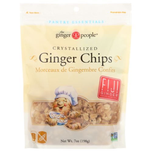 Ginger People, Crystallized Ginger Chips, 7 Oz