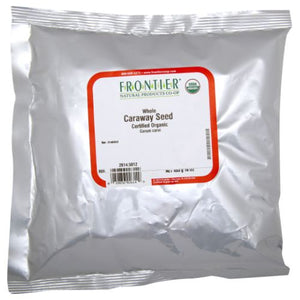 Frontier Coop, Organic Whole Caraway Seed, 16 Oz