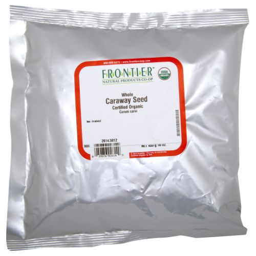 Frontier Coop, Organic Whole Caraway Seed, 16 Oz