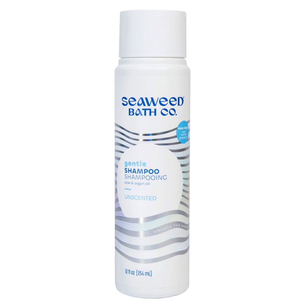 Sea Weed Bath Company, Argan Shampoo, Unscented 12 Oz