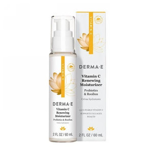 Derma e, Vitamin C Renewing Moisturiser Ferulic Acid And Rooibos, 2 Oz