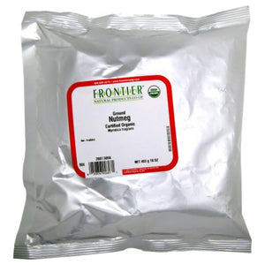 Frontier Coop, Organic Ground Nutmeg, 16 Oz