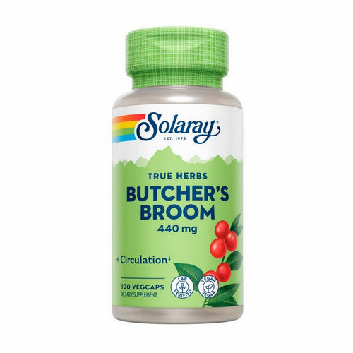 Solaray, Butcher's Broom, 440 mg, 100 Veg Caps