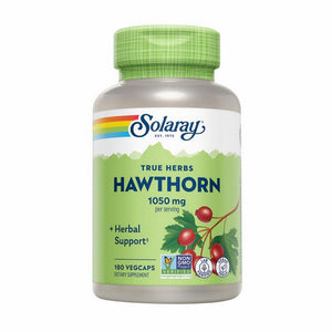 Solaray, True Herbs Hawthorn, 525 Mg, 180 Veg Caps