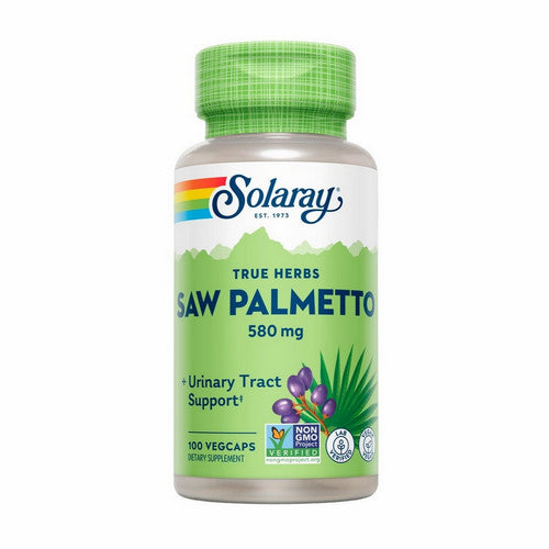 Solaray, True Herbs Saw Palmetto, 580 Mg, 100 Veg Caps