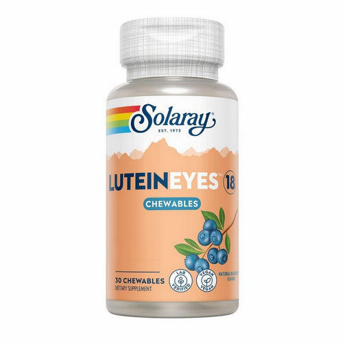 Solaray, Lutein Eyes, 18 mg, 30 Chews