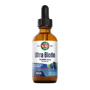 Kal, Ultra Biotin Mixed Berry, 10,000 Mcg, 2 Oz