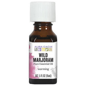 Aura Cacia, Wild Marjoram Essential Oil, 0.5 Oz