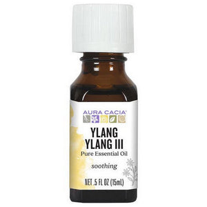 Aura Cacia, Pure Essential Oil Ylang Ylang Iii, 0.5 Oz